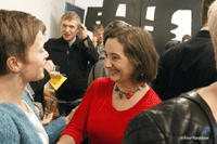 Fountainhúsið til móttøku hjá nýggju landsstýriskvinnunum