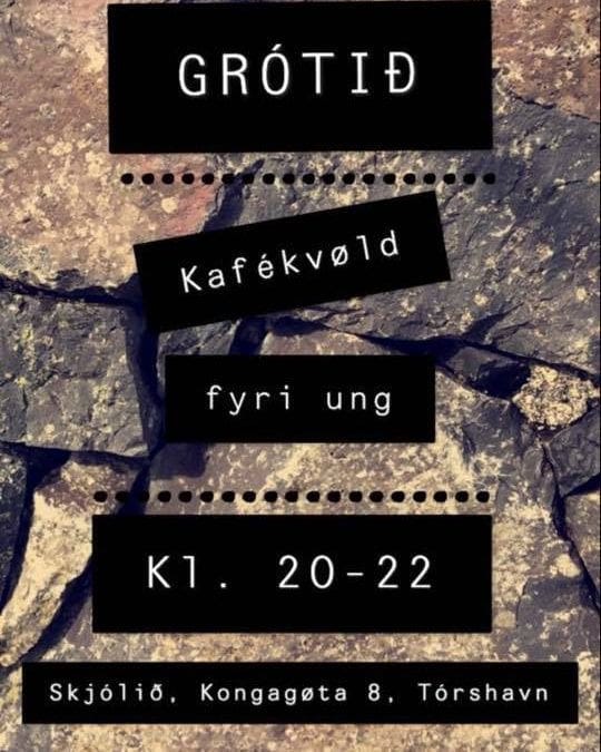 Kafékvøld fyri ung 15-30 ár