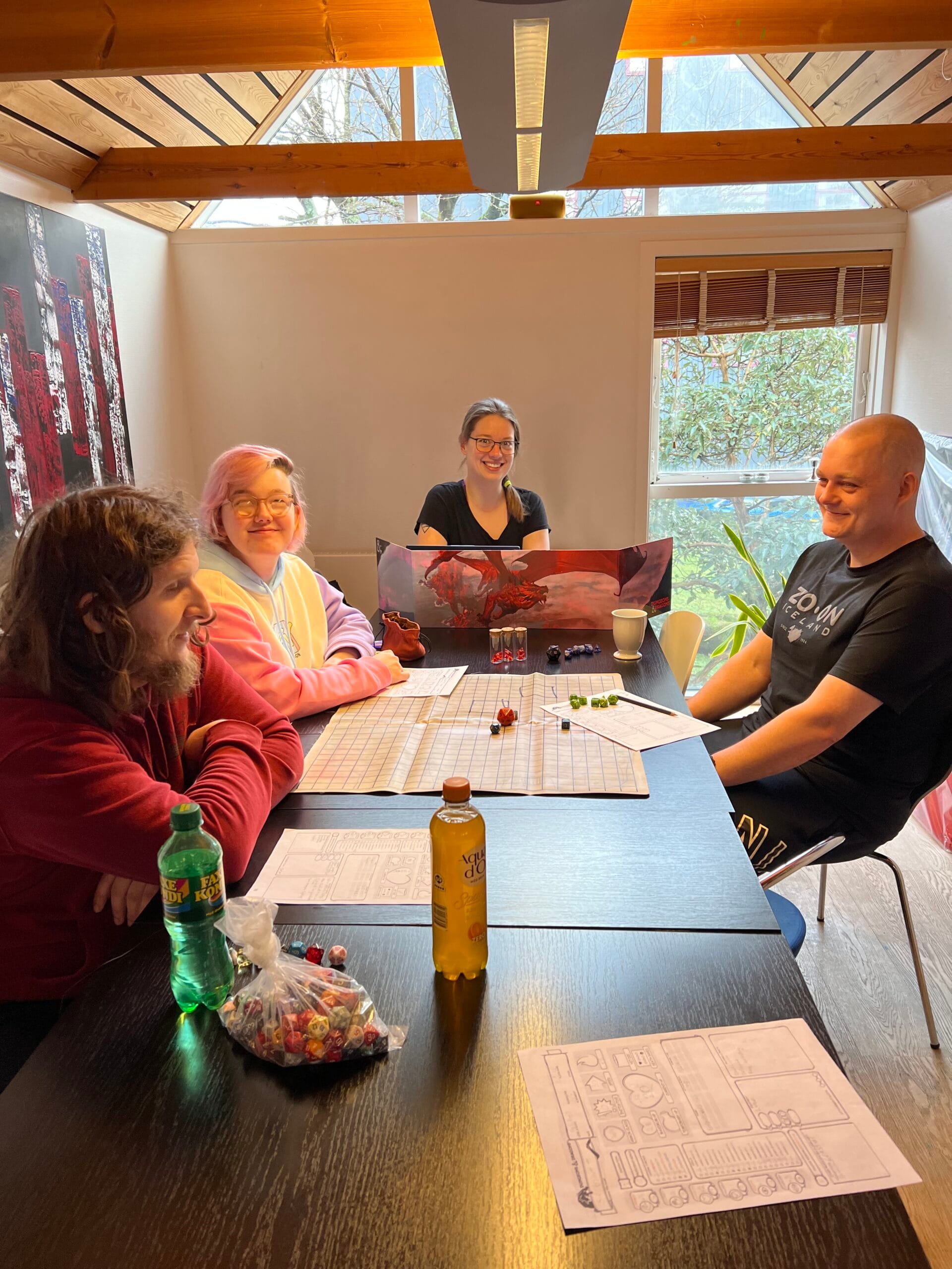 Fríði, Hanus og Erhard