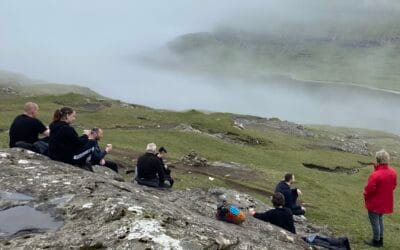 Túrur niðan á Trælanípuna og Bøsdalafoss