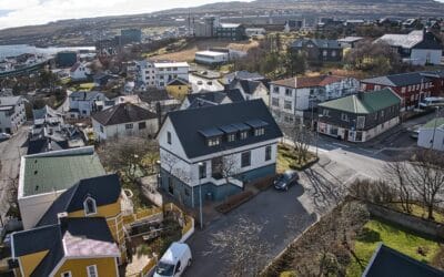 Fountainhúsið í summarferiu