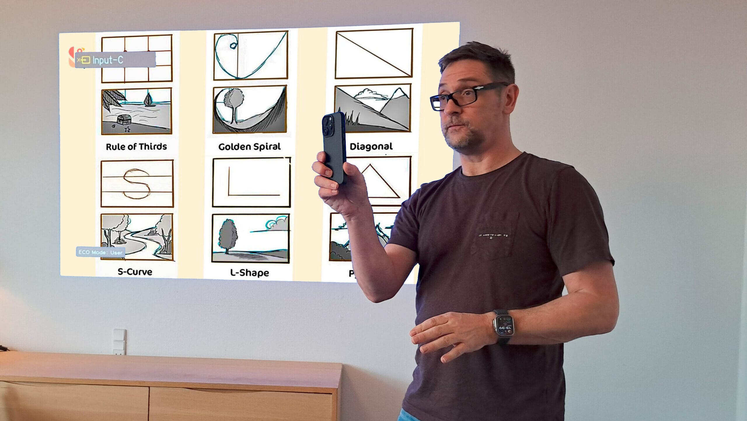 Fotoskeið í Fountainhúsinum